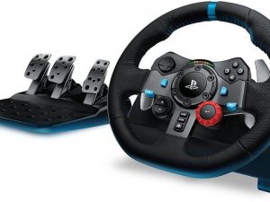 Волан Logitech Driving Force G29 PS3/PS4/PC, Черен