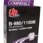 Мастилница UPRINT LC980/1100 BROTHER, Magenta