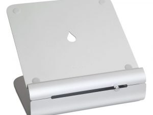 Поставка за лаптоп Rain Design iLevel 2 с възможност за регулиране на височина, Сребриста