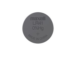 Бутонна микроалкална батерия LR41 /AG3/  10 бр./pack  цена за 1 бр.  MAXELL