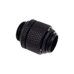 Адаптер съединител с вътрешна резба Alphacool, Въртящ се, G1/4, Черен мат