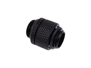 Адаптер съединител с вътрешна резба Alphacool, Въртящ се, G1/4, Черен мат