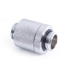 D-Plug Alphacool ES, 20mm, G1/4 AG auf G1/4 AG, Сребрист