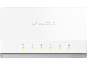 Суич D-Link GO-SW-5E/E, 5 портов 10/100