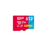 Карта памет Silicon Power Superior Gaming 512GB,microSDHC/SDXC, Class 10, A1, V30, UHS-I U3, SD Adapter