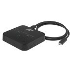 Двойна SSD докинг станция, ACT M.2 NVMe/PCIe за клониране, USB-C 3.2 Gen2, 10 Gbps