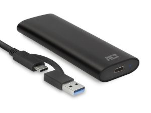 Чекмедже за диск ACT  AC1615, USB-C M.2 NVMe / PCIe SSD
