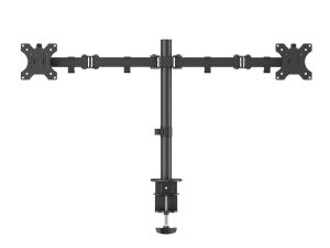 Стойка за 2 мониторa ACT AC8302, за бюро, Регулируема, 35", 2x8 кг, Черна