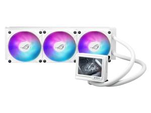 Охладител за процесор ASUS ROG RYUJIN III 360 ARGB EXTREME White Edition 3.5" LCD Display