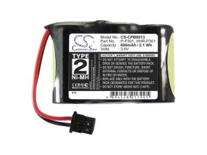Батерия за телефон 3* 1/2АА 3.6V NiMH 600mAh T279  KX-A36A Cameron Sino