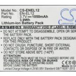 Батерия за апарат NIKON EN-EL12  Li-Ion 3.7V 1050mAh Cameron Sino