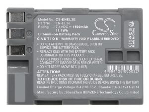 Батерия за апарат NIKON EN-EL3E  Li-Ion 7.4V 1500mAh Cameron Sino