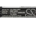 Батерия за баркод скенер Datalogic GM4100 GM4300, Gryphon RBP-GM40 RBP-4000 LiIon  3.7V 3400mAh Cameron Sino