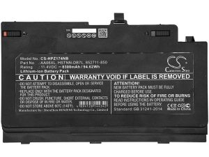 Батерия за лаптоп HP ZBook 17 G4  AA06XL  LiIon 11,4V 8300mAh CAMERON SINO