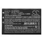 Батерия за фотоапарат FUJI NP60 LiIon 3.7V 1050mAh Cameron Sino
