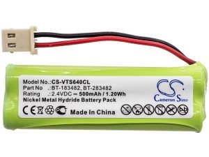 Батерия за телефон 2.4V NiMH 500mAh BT-183482 за V TECH 89134801; DS6401DS6401 Cameron Sino