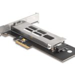 Вътрешна тава Delock, PCI Express Card за 1 x M.2 NVMe SSD - Low Profile Form Factor