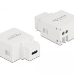 Модул Delock, USB-C порт за зареждане, За монтаж на панел Keystone