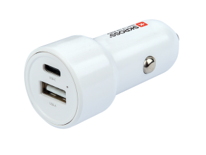 Зарядно за кола SKROSS, USB-A, USB-C, PD, 65W
