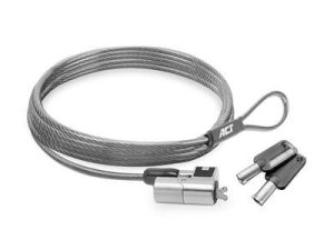 Цифрово заключващо устройство за лаптоп ACT LOCK AC9040, 2.0 m