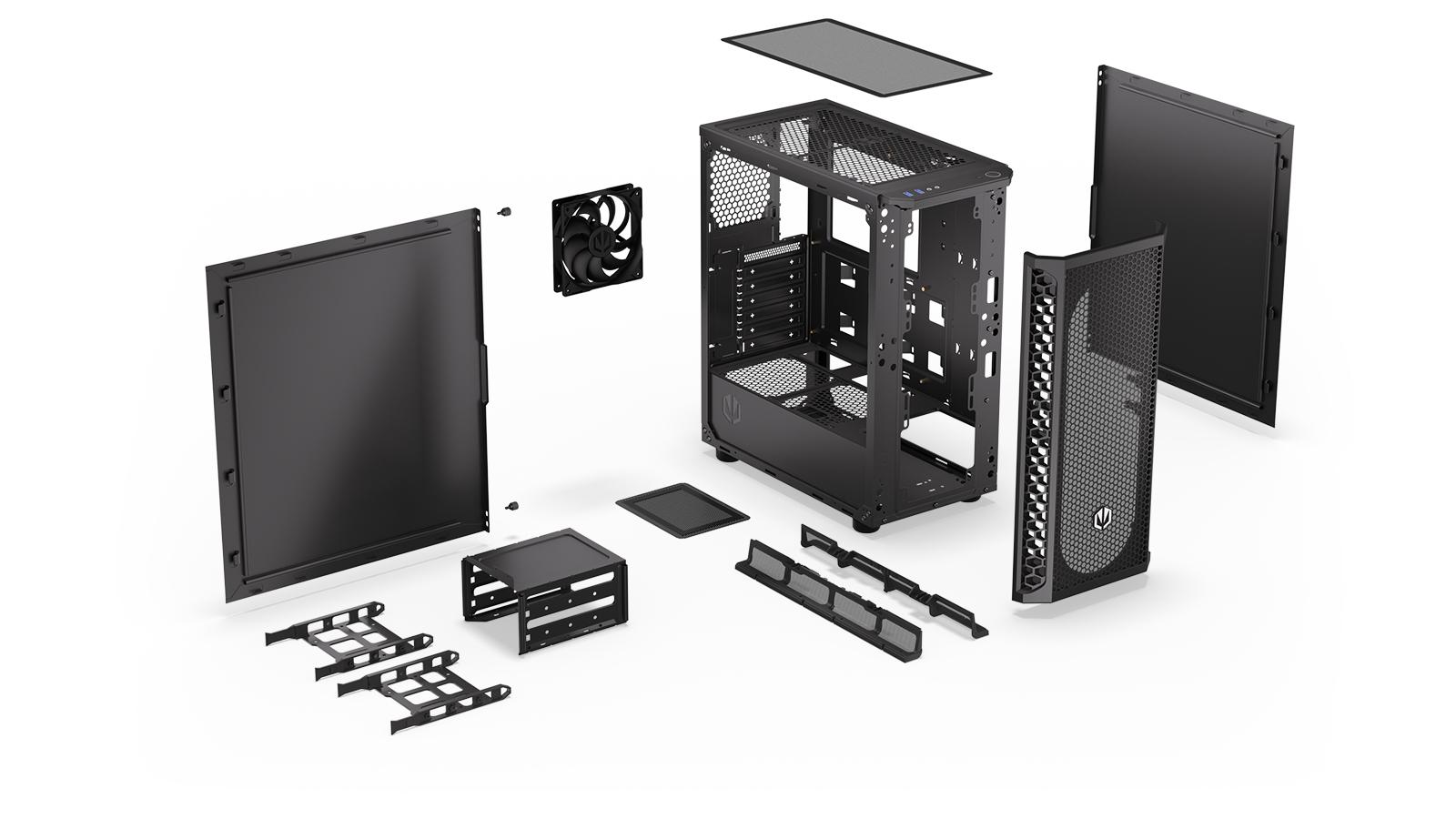 Кутия ENDORFY Signum 300 Solid - Middle Tower - Image 13