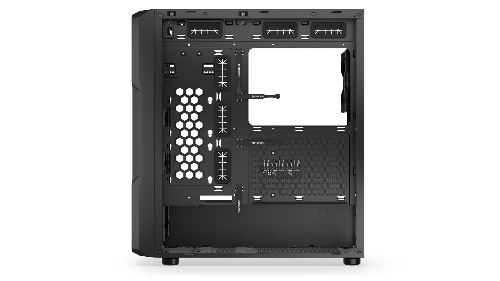 Кутия ENDORFY Regnum 400 ARGB - Middle Tower - Image 11