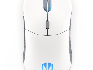 Геймърска безжична мишка ENDORFY Gem Plus - Onyx White