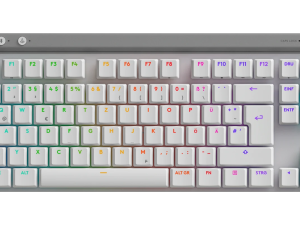 Безжична геймърска клавиатура Logitech G515 Lightspeed TKL White