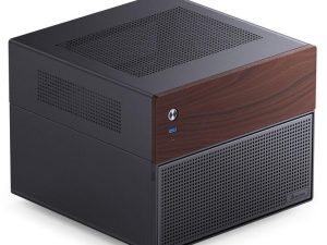 Кутия Jonsbo N4 NAS, m-ATX, Black