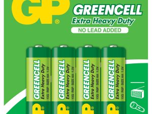 Цинк карбонова батерия GP R6  GREENCELL 15G-U4 /4 бр. в опаковка/ blister 1.5V