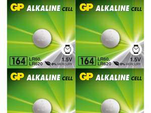 Бутонна алкална батерия GP164 LR-621/ 10бр./pack цена за 1 бр./ 1.55V AG1 GP