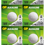 Бутонна алкална батерия GP189 LR-1130/ 10 бр./pack цена за 1 бр./ 1.55V GP