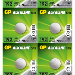 Бутонна алкална батерия GP BATTERIES GP192, LR-41, 1.55V, AG3