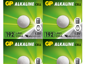 Бутонна алкална батерия GP BATTERIES GP192, LR-41, 1.55V, AG3
