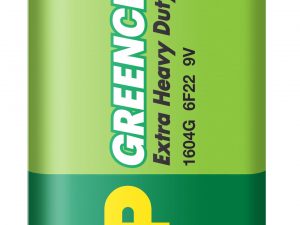 Цинк карбонова батерия GP 6F22 /9V/ Greencell 1604GLF-B 1 бр. shrink