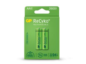 Акумулаторна Батерия GP  R6 AA 2600mAh NiMH 2 бр. 270AAHCE-EB2  GP