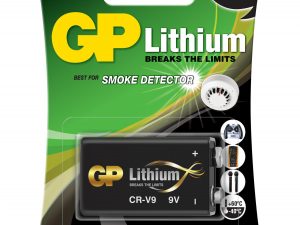 Литиева батерия GP CRV9 9V 1бр. блистер /за детектори на дим/