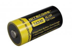 Акумулаторна батерия CR-123 LiIon  3,7V 16340 950mAh NITECORE