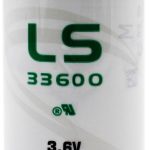 Литиево тионил хлоридна батерия SAFT LSH20, LS33600 3,6V R20 17Ah STD /с пъпка/