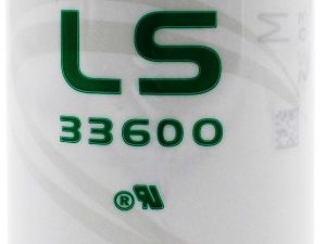 Литиево тионил хлоридна батерия SAFT LSH20, LS33600 3,6V R20 17Ah STD /с пъпка/