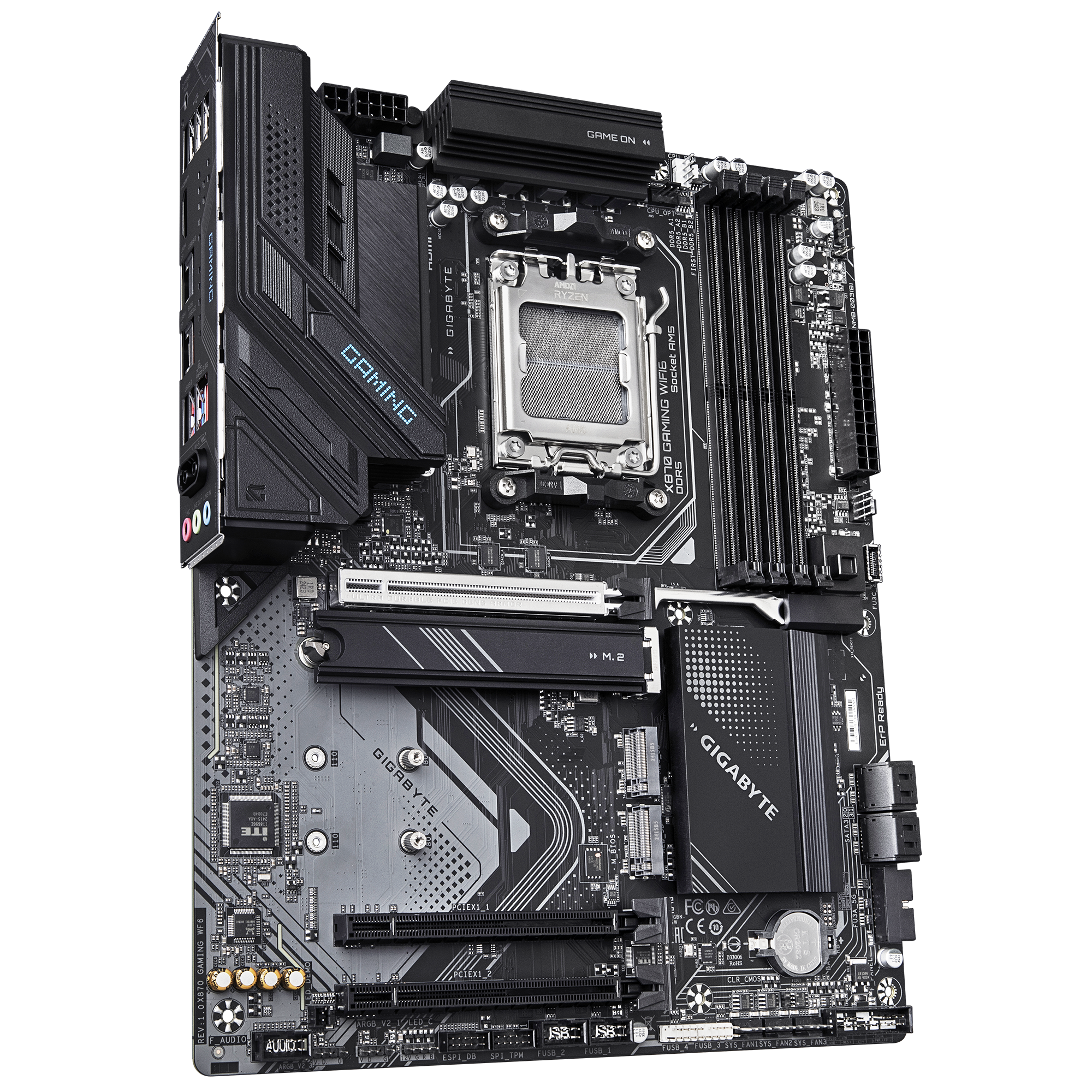 Дънна платка GIGABYTE X870 GAMING WIFI 6, Socket AM5 - Image 2