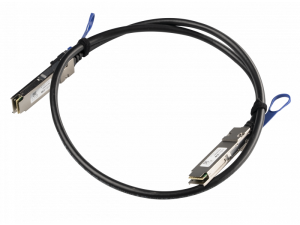 Комуникационен кабел Mikrotik XQ+DA0001, QSFP+, QSFP28, 1m