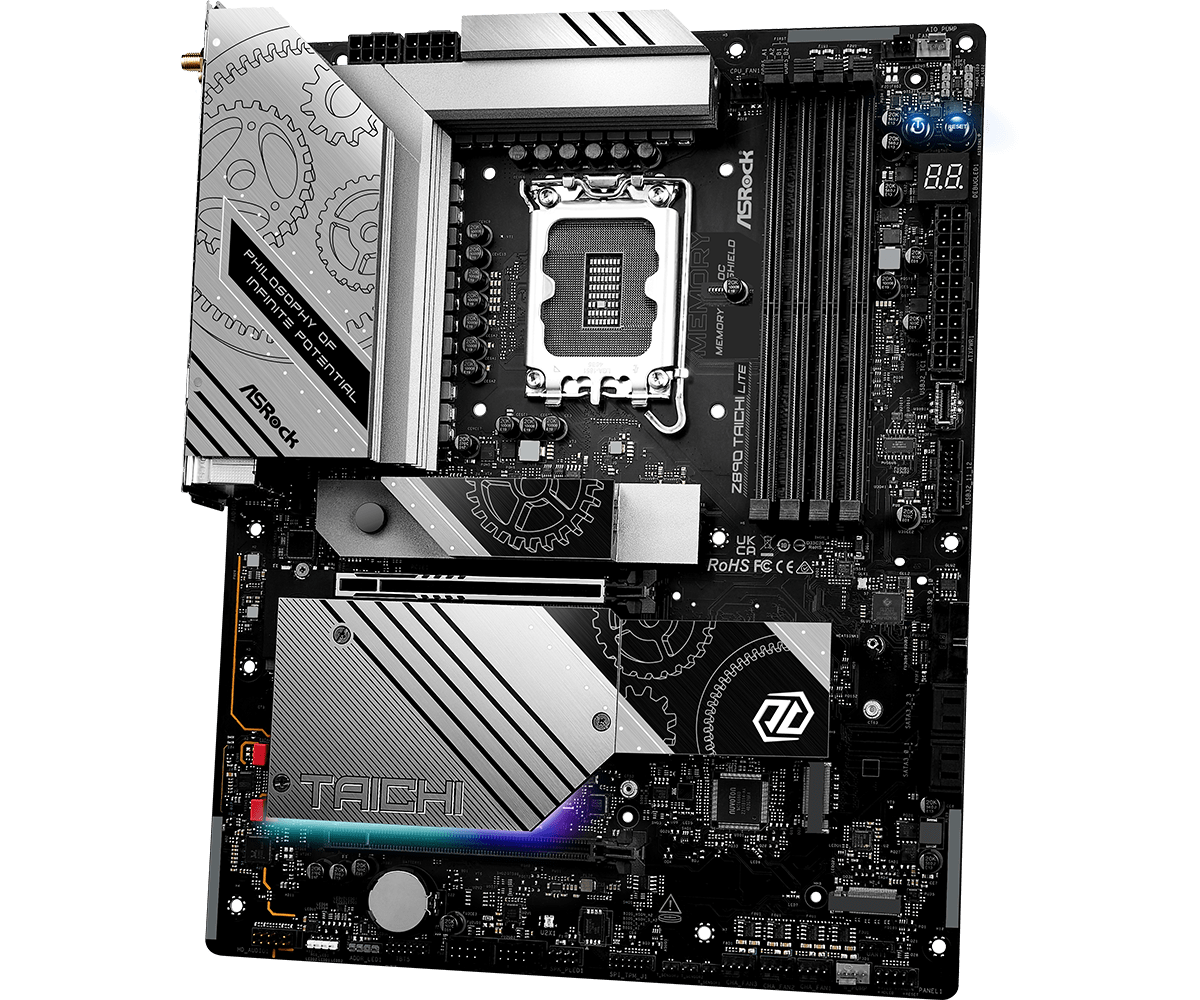 Дънна платка ASRock Z890 TAICHI LITE WIFI, LGA 1851 - Image 3
