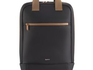 HAMA Раница за лаптоп "Ultra Lightweight", до 41 см (16,2"), черно с кафяво