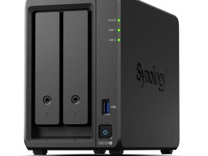 Мрежов сторидж NAS Synology DS725+, за 2 диска 3.5"/2.5", 2 x M.2 NVMe